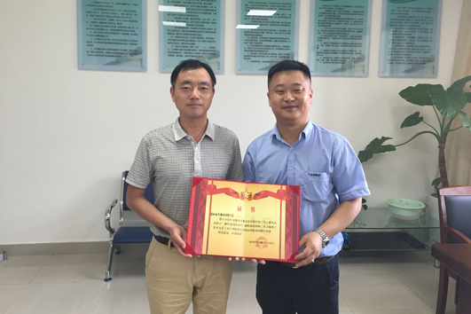 不忘初心，風雨冶山展風采—安邦電氣股份黨支部向抗洪官兵捐款(圖1)