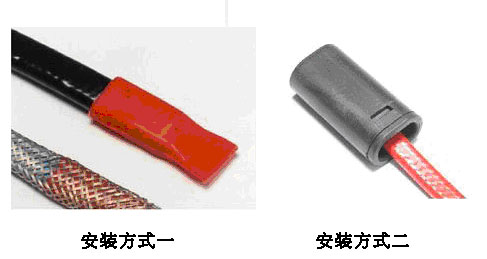 太陽能電伴熱帶尾端、電源連接方式(圖1)